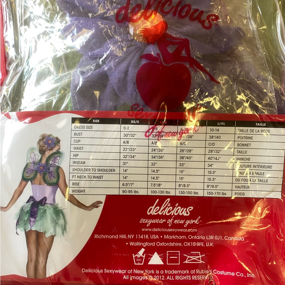 Fantasy 🌟 4 For $15 Fairy Woman Costume Women's Medium (8-10)